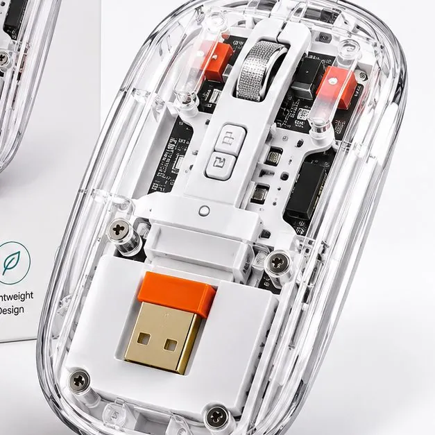 Transparent wireless mouse